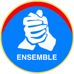 Ensemble en voie de suspension